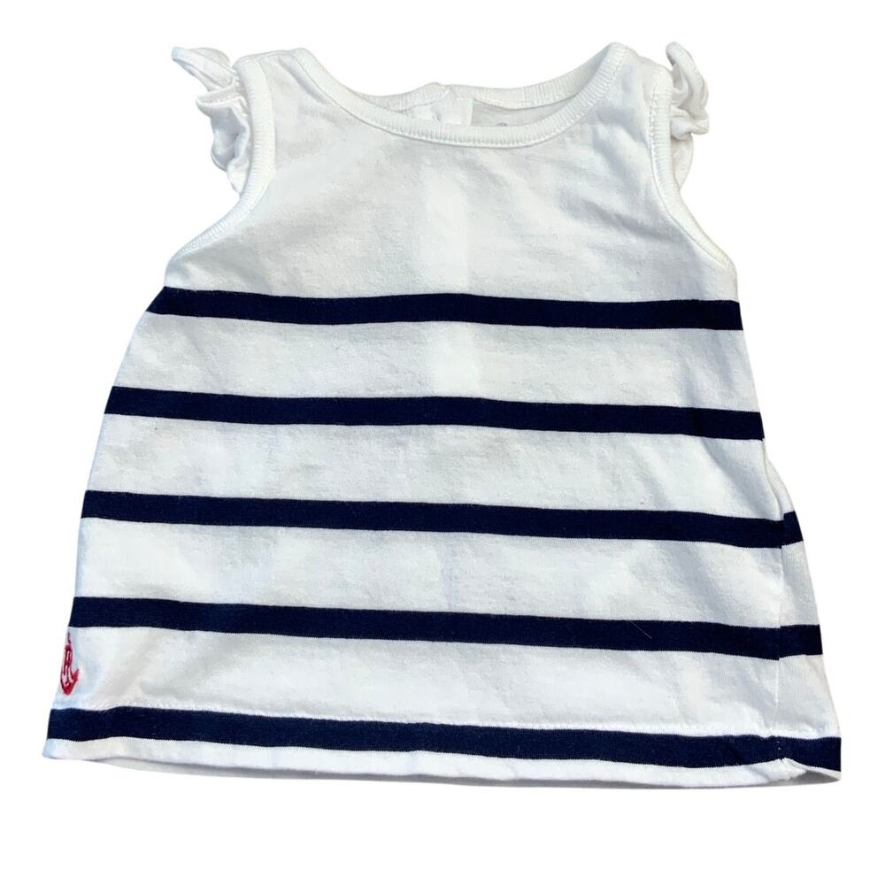 Ralph Lauren Baby Girl's Striped tee size 3mo‎